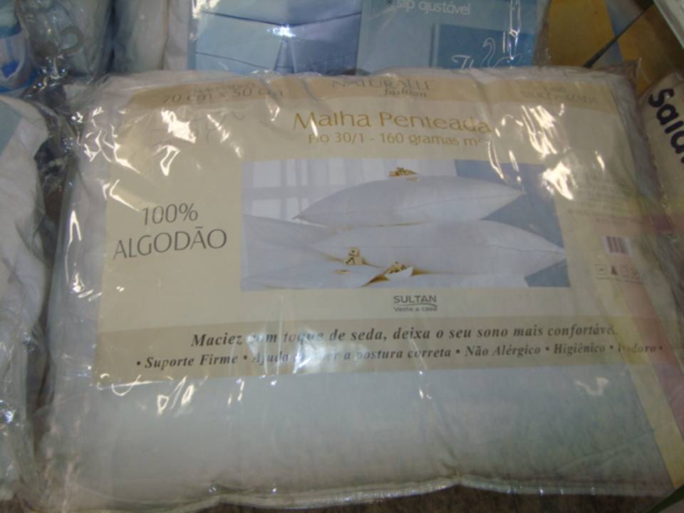 Colch�es em Pirituba - TRAVESSEIRO DE MALHA PENTEADA